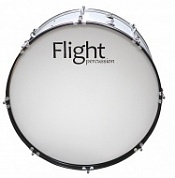 Маршевый бас-барабан FLIGHT FMB-2210WH  22" х 10", белый