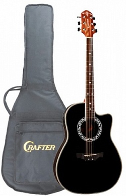 Электроаустическая гитара CRAFTER FSG-270EQ/BK