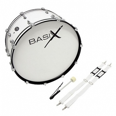 Бас-барабан маршевый BASIX Marching Bass Drum 26x10